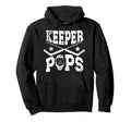 Ice Hockey Keeper Pops Ice Hockey Hoodie - Fun Novelty Design Unisex - T-Shirt, Sweatshirt, Hoodie