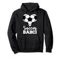 Soccer Babci Funny Soccer Heart Hoodie - Aesthetic Graphic Men Women - T-Shirt, Sweatshirt, Hoodie