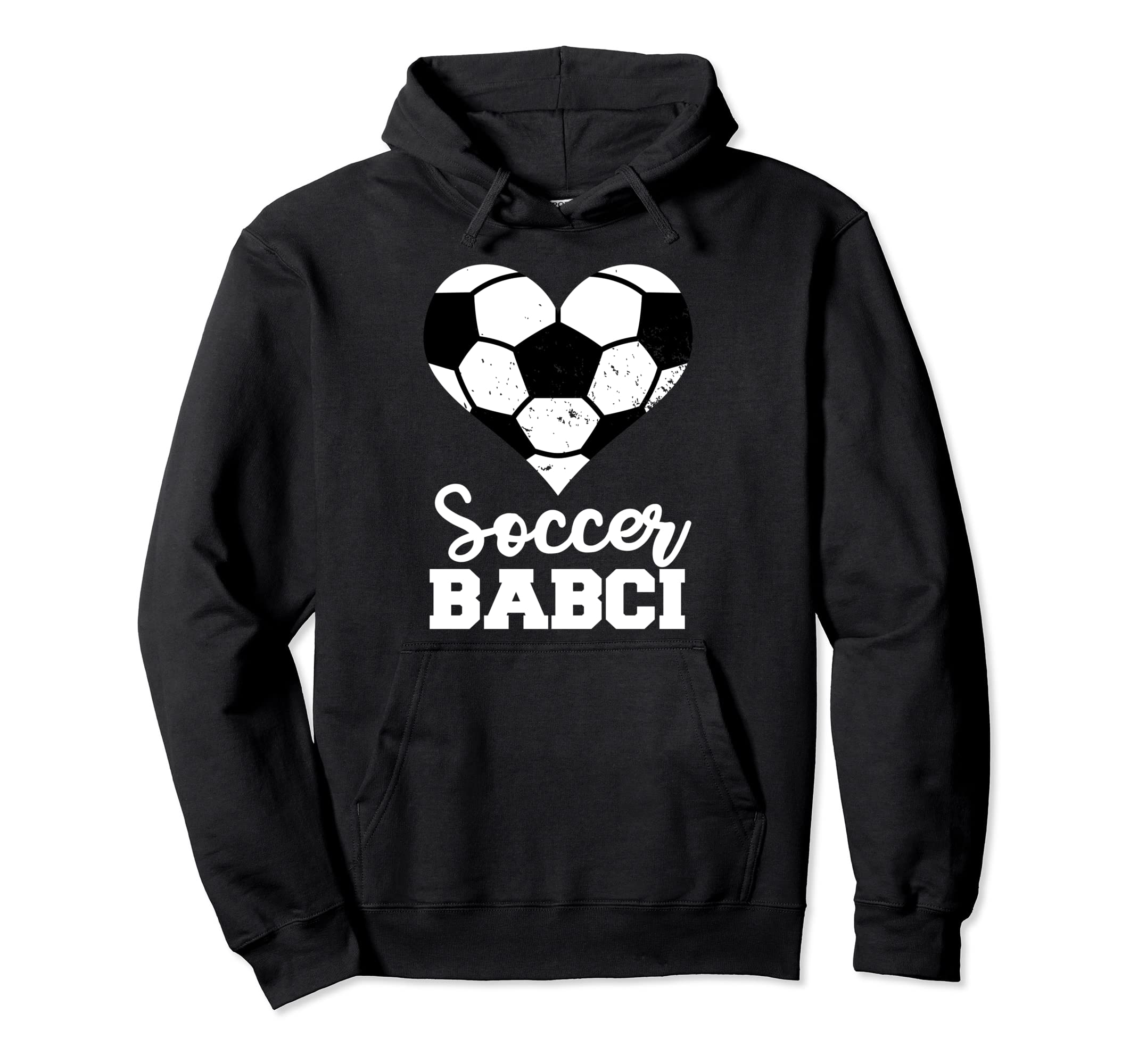 Soccer Babci Funny Soccer Heart Hoodie - Aesthetic Graphic Men Women - T-Shirt, Sweatshirt, Hoodie