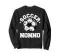 Soccer Nonno Soccer Ball Distressed Sweatshirt - Novelty Apparel Men Women - T-Shirt, Sweatshirt, Hoodie