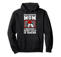 Funny Hockey Goalkeeper Mom Ice Hockey Hoodie - Graphic Print Men Women - T-Shirt, Sweatshirt, Hoodie
