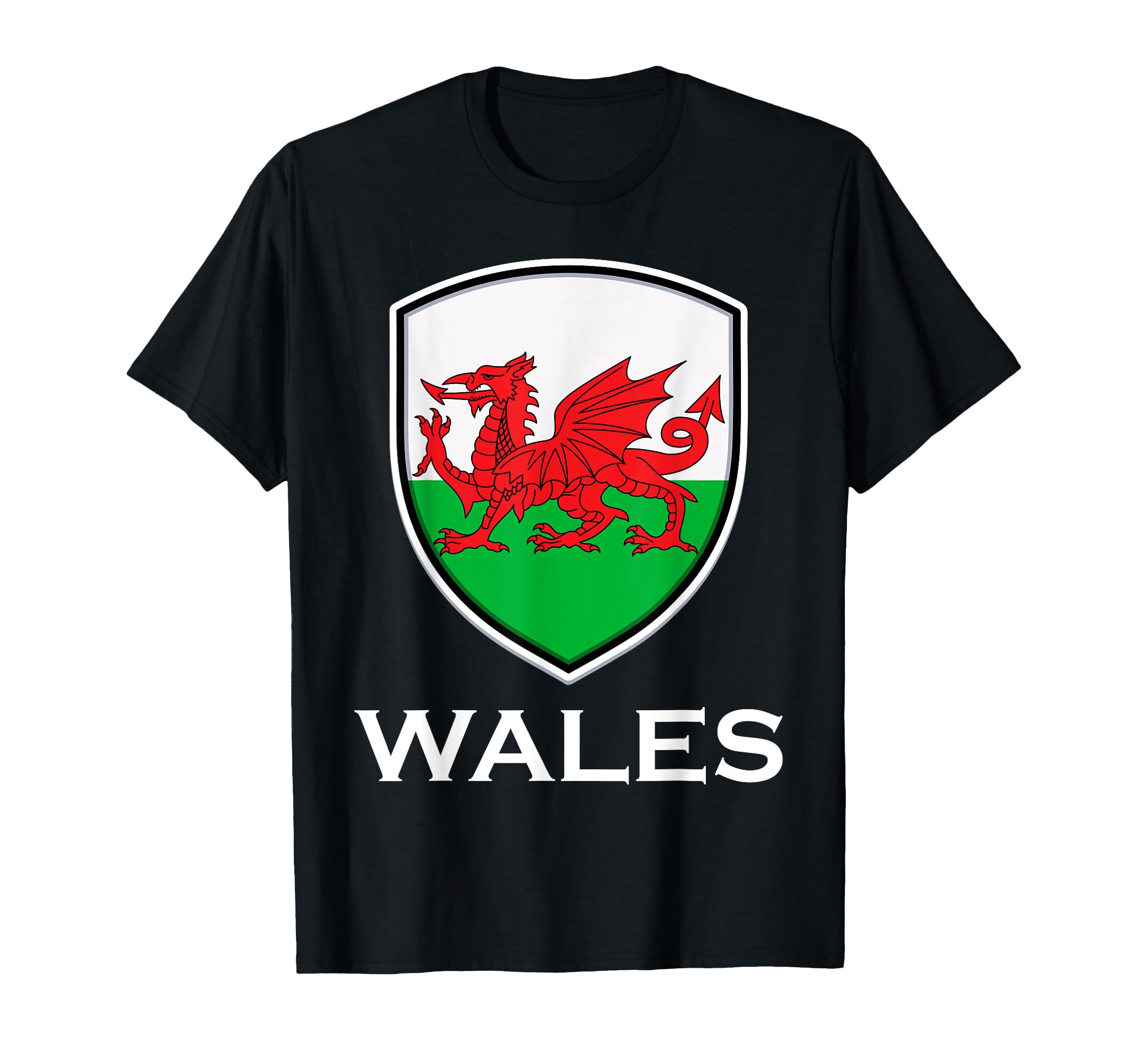 Wales Flag Football Fan Soccer Team T-Shirt - Minimalist Print for Adults - T-Shirt, Sweatshirt, Hoodie