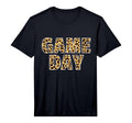 Mens Womens Game Day Leopard Football T-Shirt - Minimalist Print Men Women - T-Shirt, Sweatshirt, Hoodie