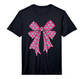 Soccer Ball Coquette Bow Soccer Mom Mama T-Shirt - Minimalist Print Unisex - T-Shirt, Sweatshirt, Hoodie