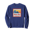 Glacier Bay National Park Stripes Sweatshirt - Trendy Graphic Men Women - T-Shirt, Sweatshirt, Hoodie