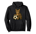 Funny Cat Soccer Hoodie - Casual Everyday Wear for Adults - T-Shirt, Sweatshirt, Hoodie