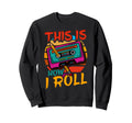 80S 90S Music Cassette Tape Sweatshirt - Trendy Graphic Men Women - T-Shirt, Sweatshirt, Hoodie