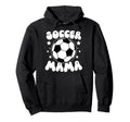 Soccer Mama Groovy Soccer Mom Soccer Hoodie - Graphic Print for Adults - T-Shirt, Sweatshirt, Hoodie