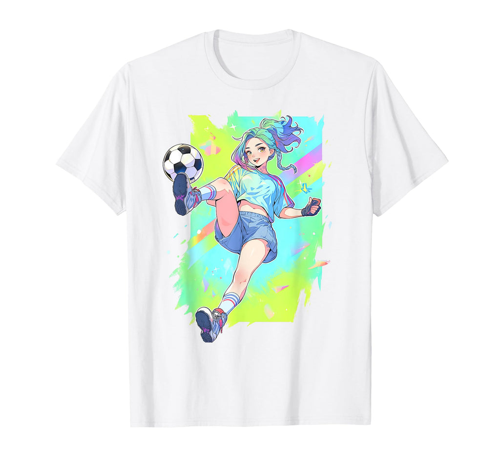 Soccer Funny Pastel Japan Anime T-Shirt - Streetwear Style Men Women - T-Shirt, Sweatshirt, Hoodie