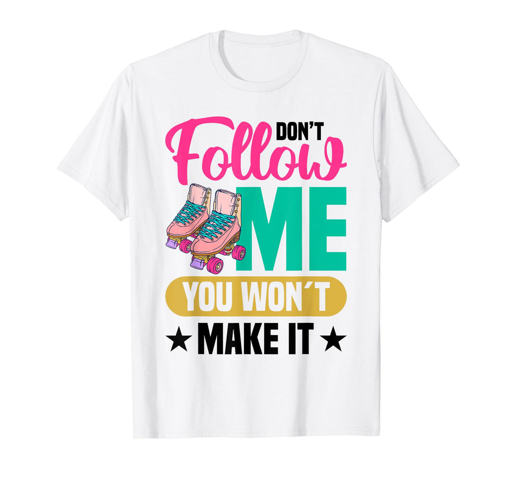 Rollerskate Roller 80S Skating T-Shirt - Unique Graphic Men Women - T-Shirt, Sweatshirt, Hoodie