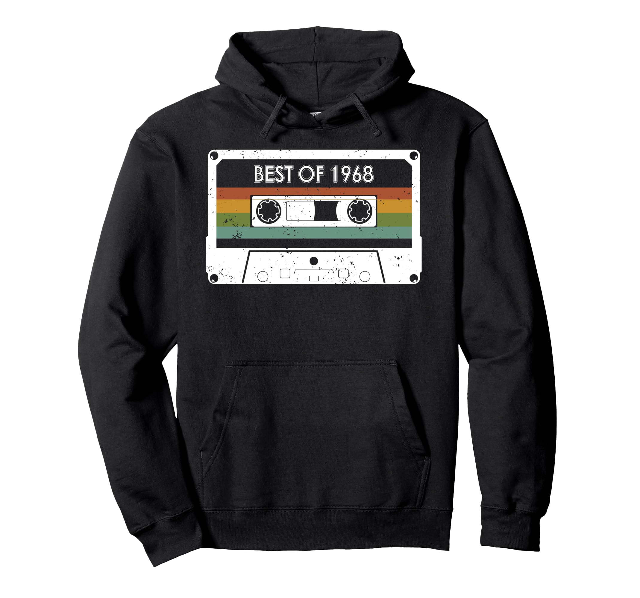 Best 1968 56Th Birthday Cassette Tape Hoodie - Aesthetic Graphic Men Women - T-Shirt, Sweatshirt, Hoodie