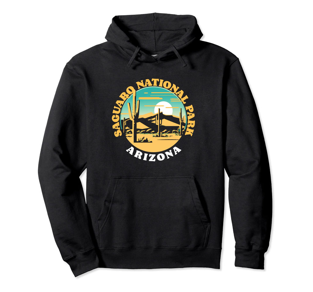 Saguaro National Park Arizona Wpa Hoodie - Streetwear Style Unisex - T-Shirt, Sweatshirt, Hoodie