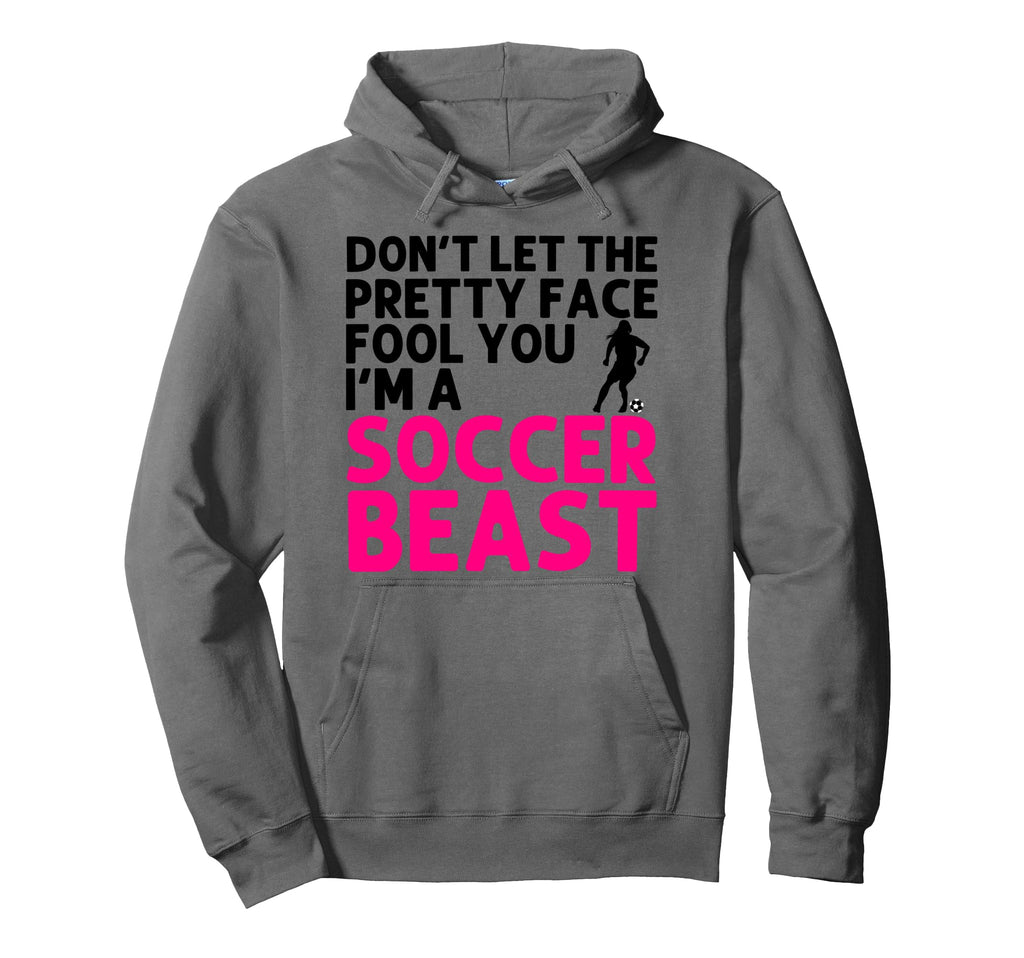 Soccer Art Teen Goalie Soccer Player Hoodie - Unique Graphic Men Women - T-Shirt, Sweatshirt, Hoodie