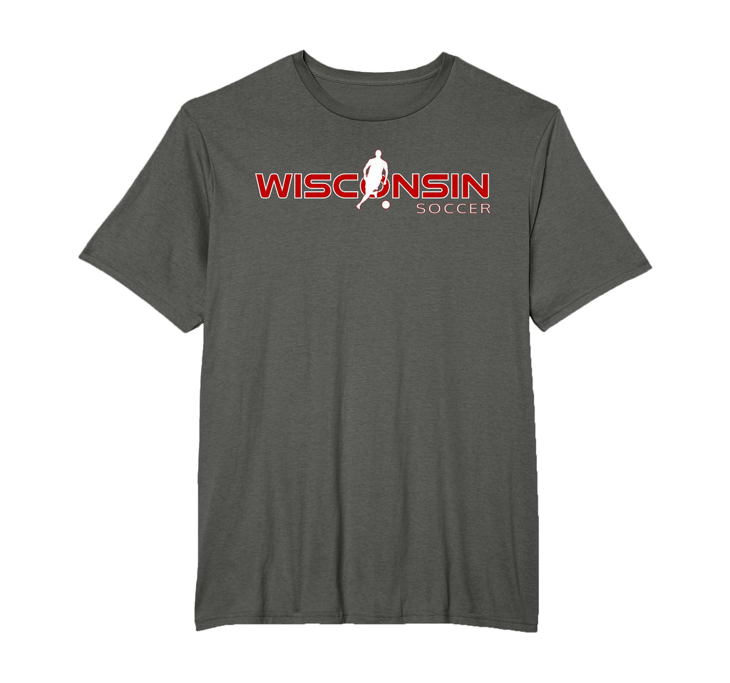 Wi Sports Fan Badger State Souvenir T-Shirt - Novelty Apparel for Adults - T-Shirt, Sweatshirt, Hoodie