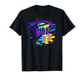 Vhs Player Vaporwave Glitch Art 80S T-Shirt - Trendy Graphic Unisex - T-Shirt, Sweatshirt, Hoodie