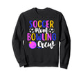 Soccer Mom Bowling Crew Group Sweatshirt - Graphic Print for Adults - T-Shirt, Sweatshirt, Hoodie