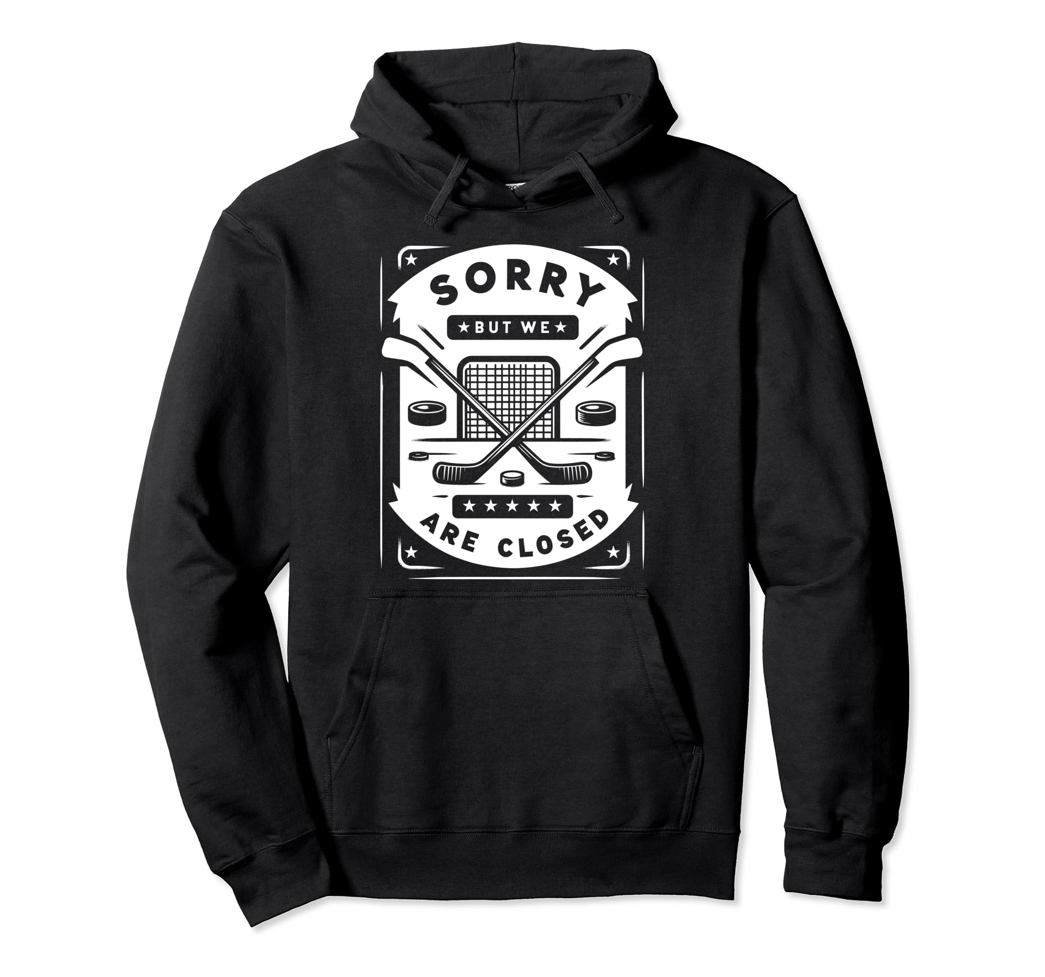 Goalie Ice Hockey Player Goalkeeper Hoodie - Trendy Graphic for Adults - T-Shirt, Sweatshirt, Hoodie