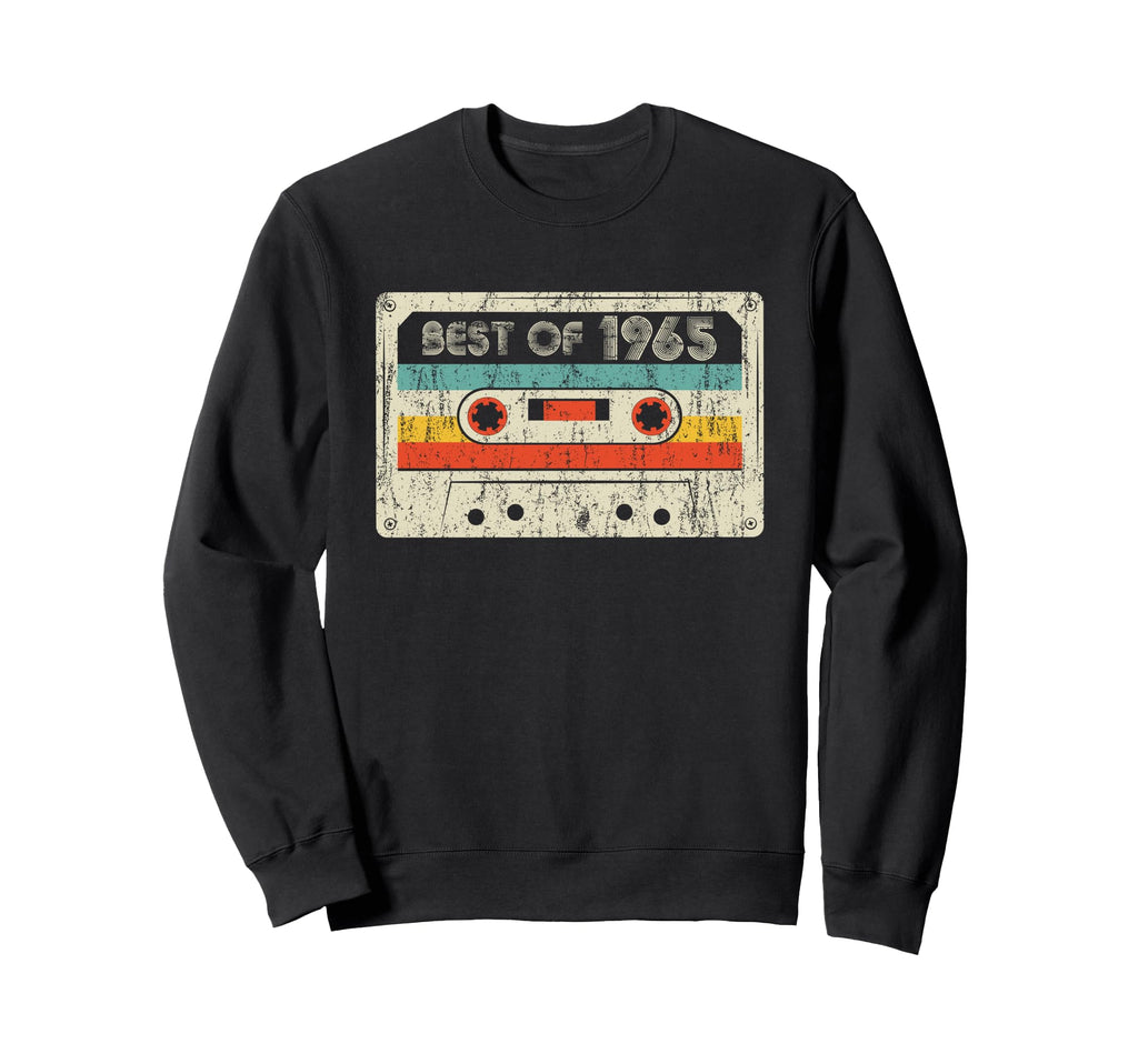 Best 1965 Birthday Yrs 1965 Cassette Sweatshirt - Graphic Print Men Women - T-Shirt, Sweatshirt, Hoodie