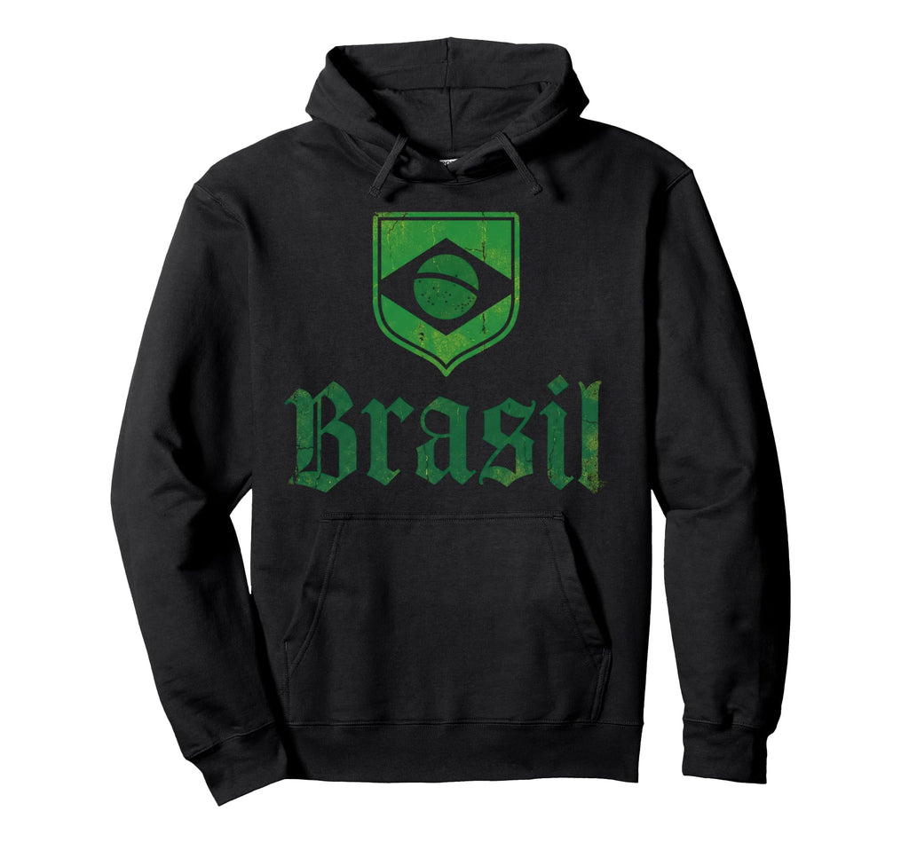 Brazil Gift Flag Brazilian Fan Hoodie - Casual Everyday Wear for Adults - T-Shirt, Sweatshirt, Hoodie