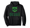 Brazil Gift Flag Brazilian Fan Hoodie - Casual Everyday Wear for Adults - T-Shirt, Sweatshirt, Hoodie