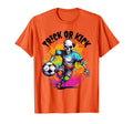 Soccer Halloween Trick Or Kick T-Shirt - Casual Everyday Wear Unisex - T-Shirt, Sweatshirt, Hoodie