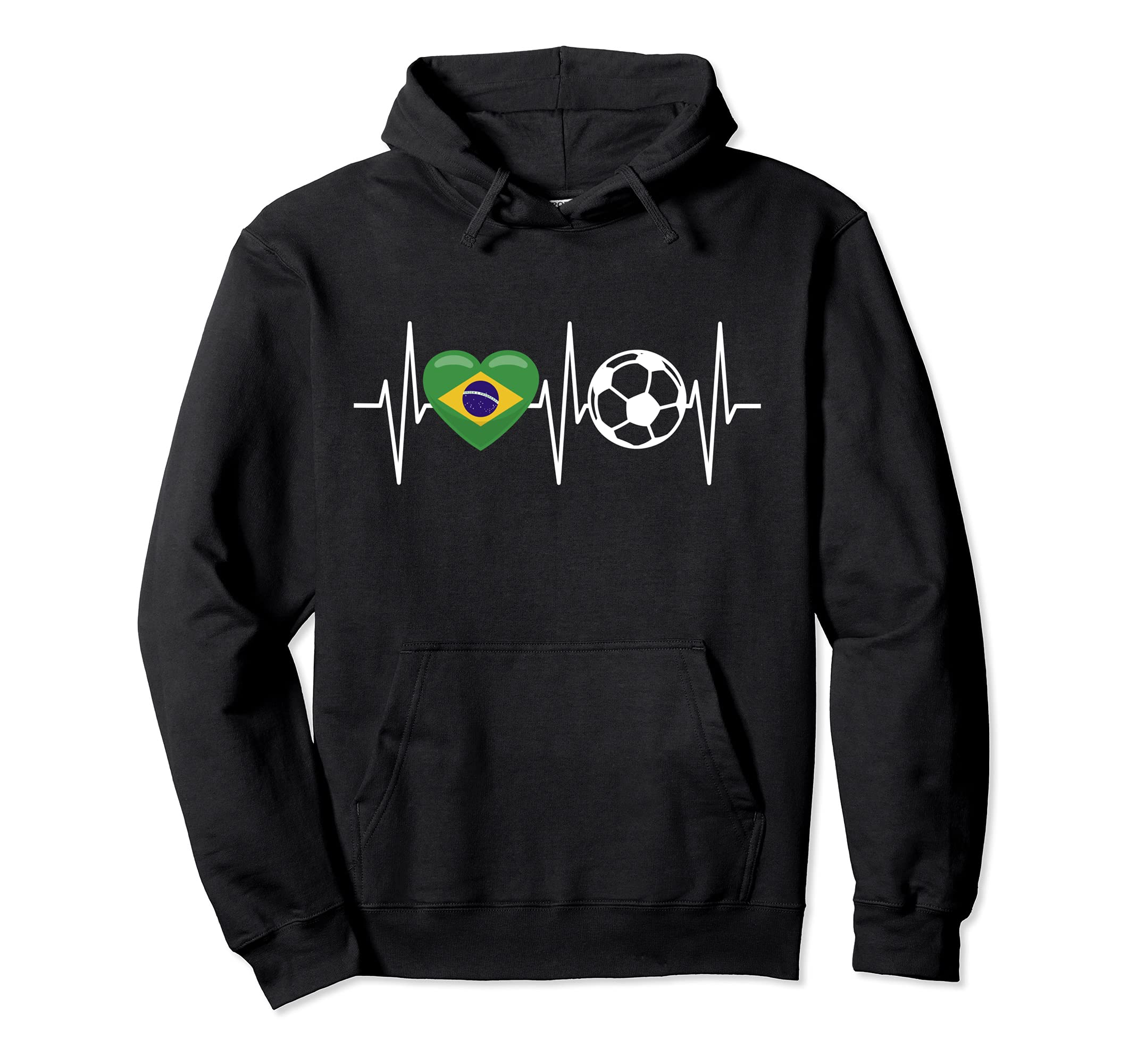 Brazil Soccer Funny Soccer Fan Hoodie - Streetwear Style Men Women - T-Shirt, Sweatshirt, Hoodie