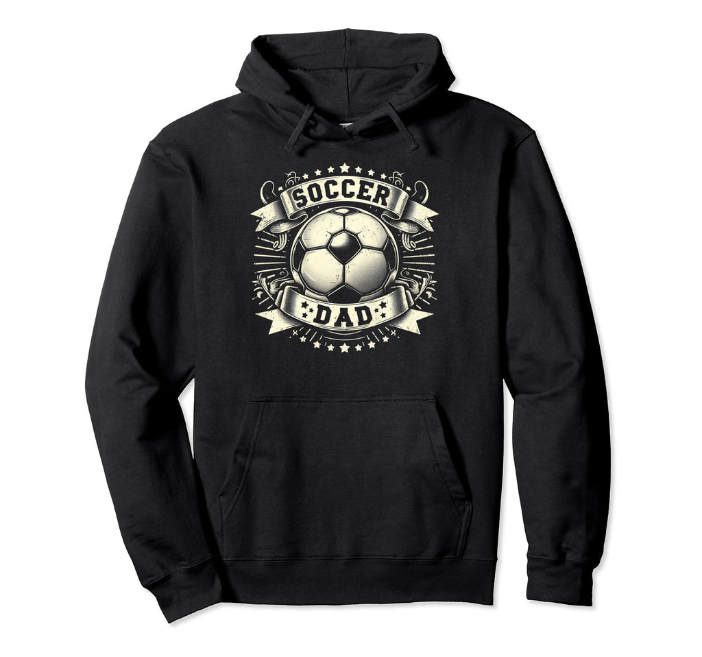 Soccer Dad Family Matching Dad Fathers Hoodie - Trendy Graphic Men Women - T-Shirt, Sweatshirt, Hoodie