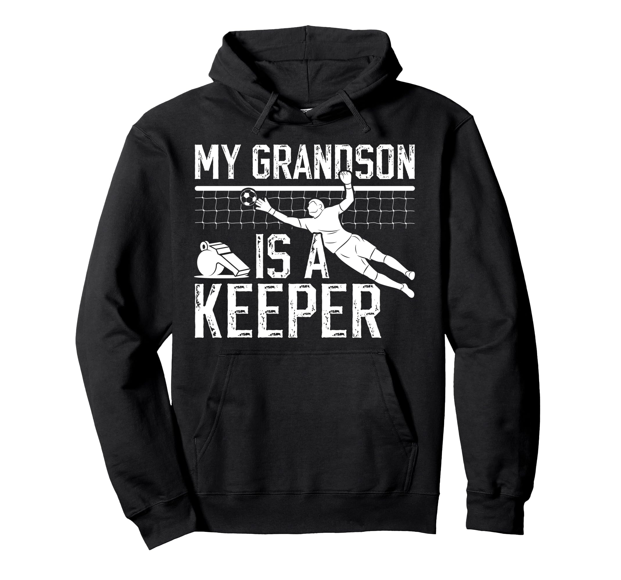 Proud Soccer Keeper Pop Pop Grandpa Hoodie - Trendy Graphic Men Women - T-Shirt, Sweatshirt, Hoodie