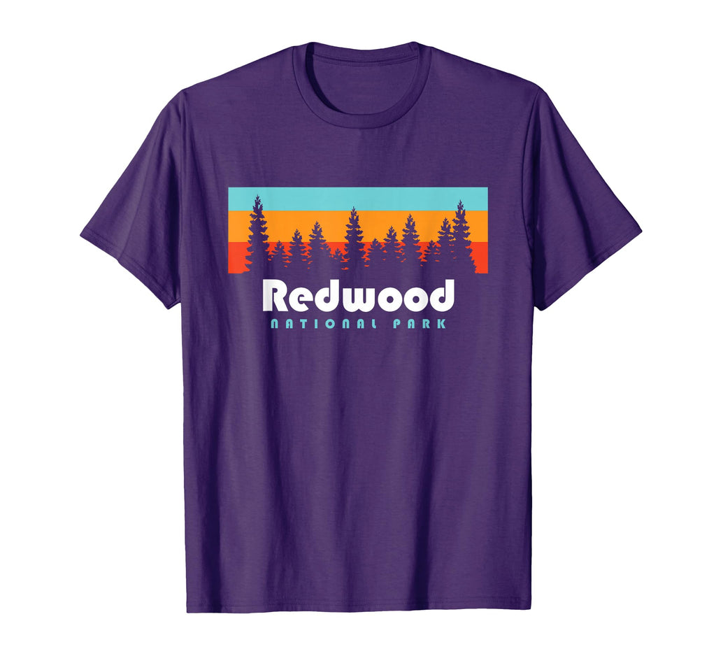 Redwood National Park California Trees T-Shirt - Trendy Graphic Men Women - T-Shirt, Sweatshirt, Hoodie