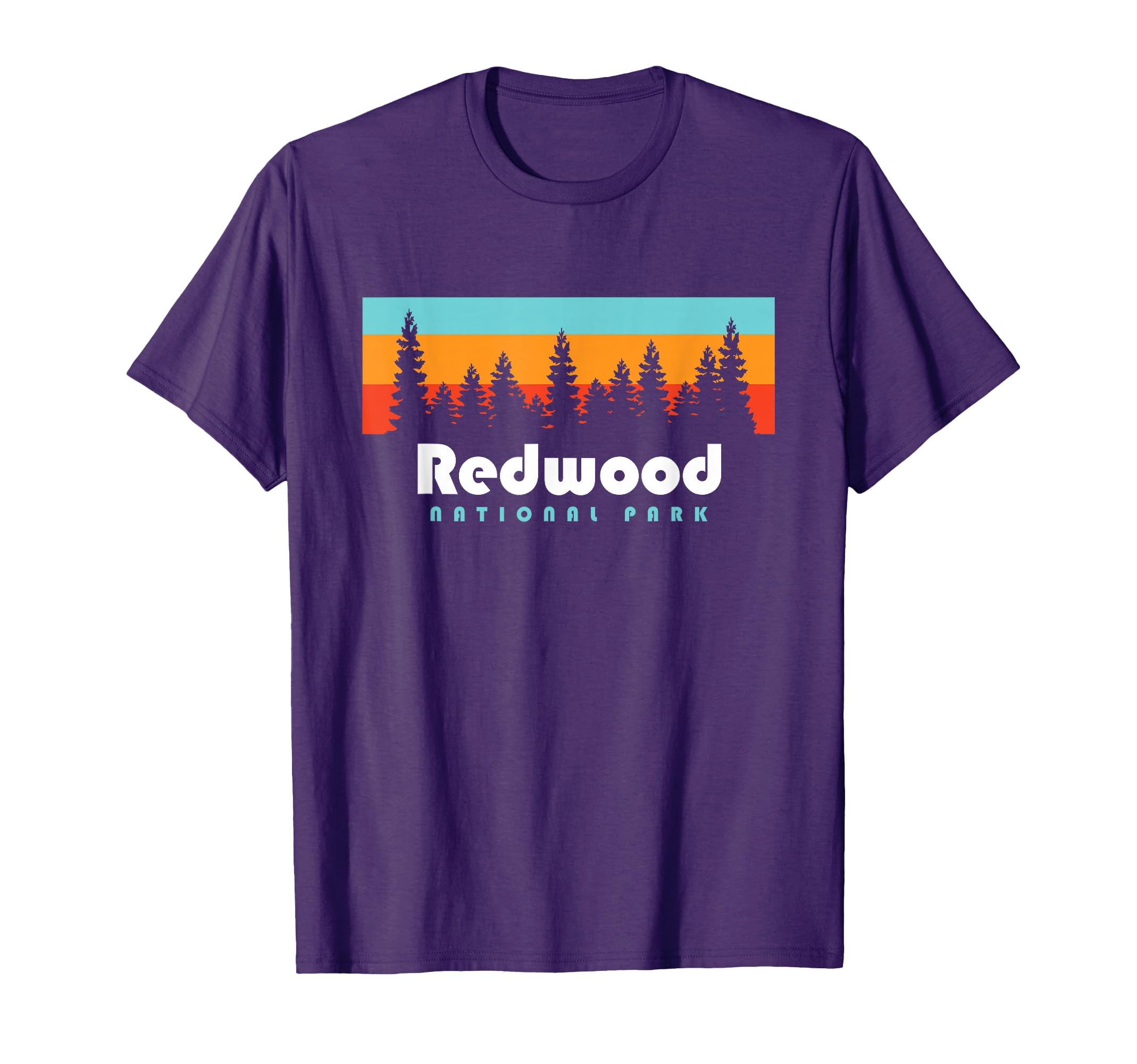 Redwood National Park California Trees T-Shirt - Trendy Graphic Men Women - T-Shirt, Sweatshirt, Hoodie
