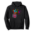 Music Graffiti Old School Hip Colorful Hoodie - Graphic Print for Adults - T-Shirt, Sweatshirt, Hoodie
