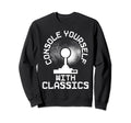 80S Arcade Nostalgia Pixel Art Sweatshirt - Aesthetic Graphic for Adults - T-Shirt, Sweatshirt, Hoodie
