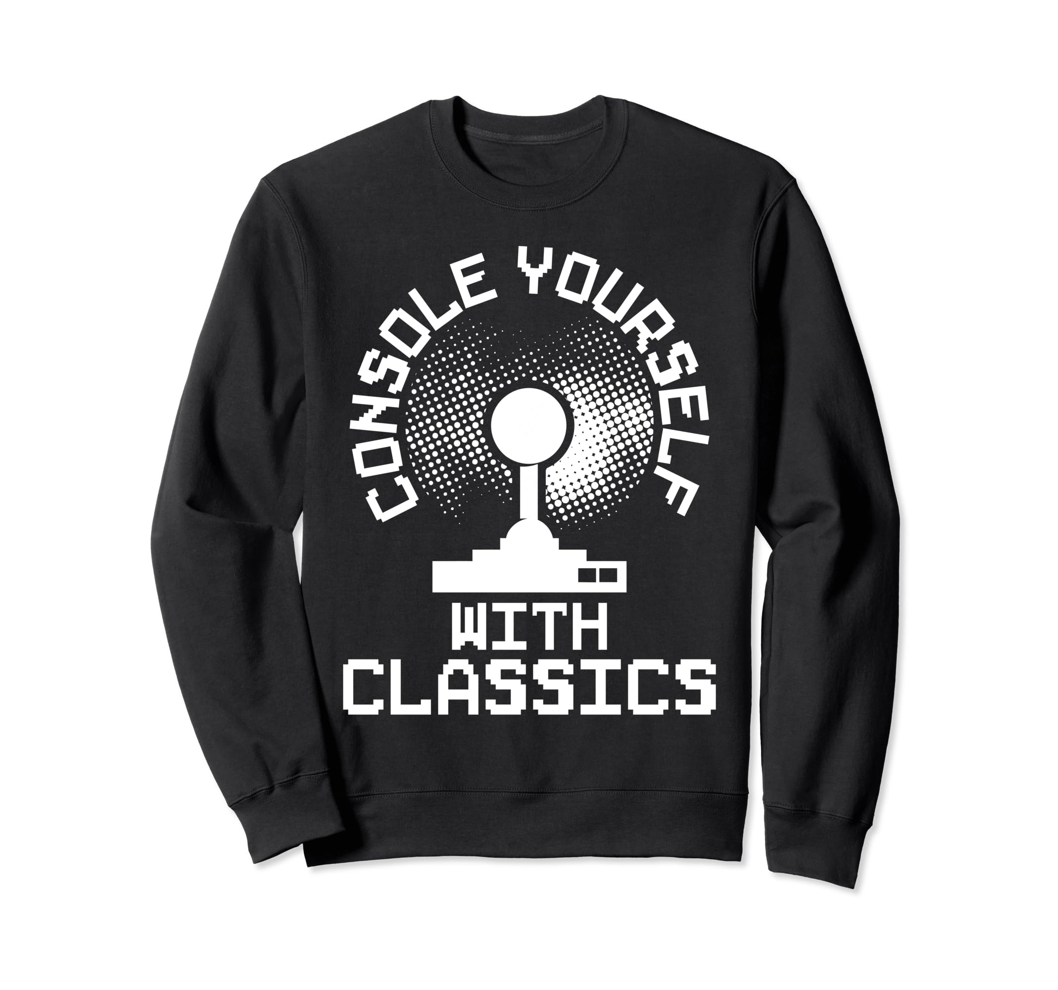80S Arcade Nostalgia Pixel Art Sweatshirt - Aesthetic Graphic for Adults - T-Shirt, Sweatshirt, Hoodie