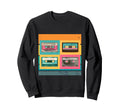 Music Lovers Cassette Good Days Sweatshirt - Fun Novelty Design for Adults - T-Shirt, Sweatshirt, Hoodie