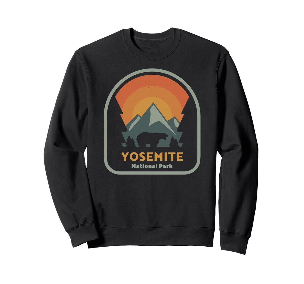 Yosemite National Park Sunset Sweatshirt - Trendy Graphic for Adults - T-Shirt, Sweatshirt, Hoodie