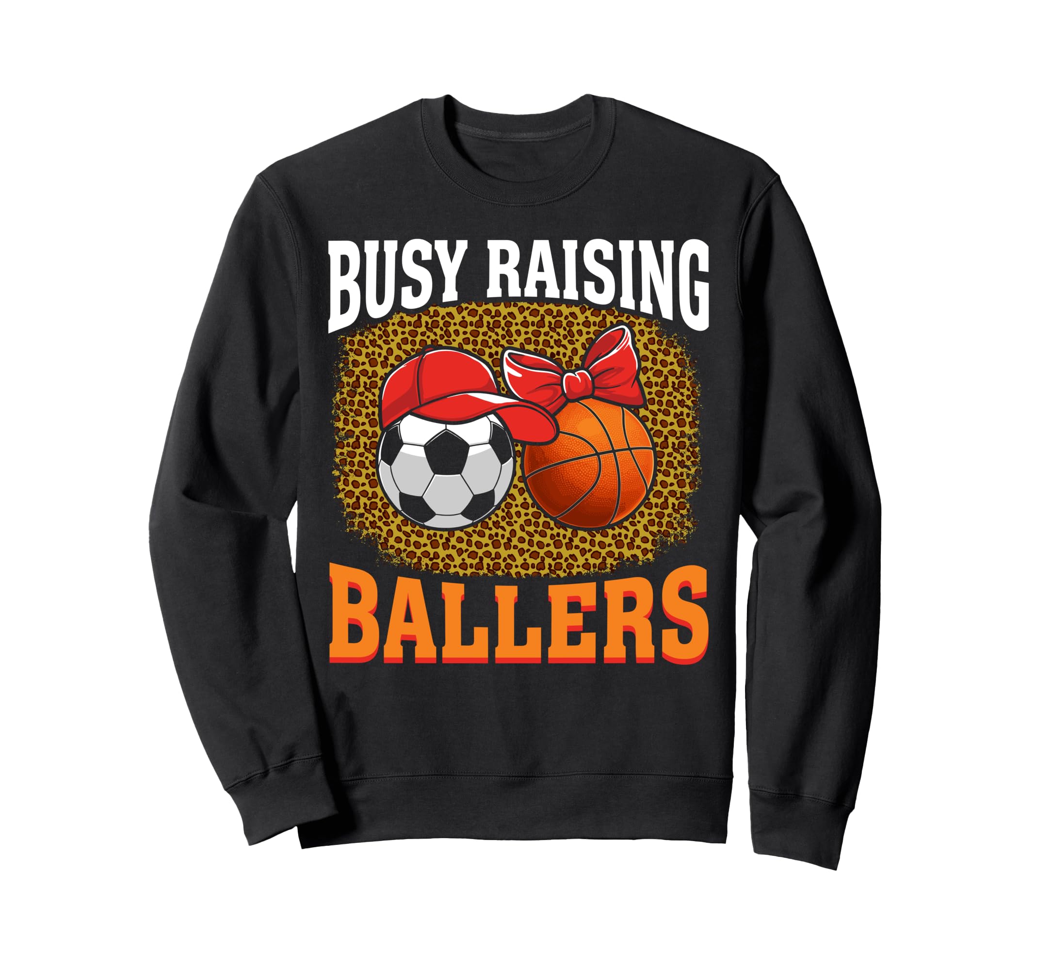 Busy Raising Ballers Soccer Sweatshirt - Minimalist Print Unisex - T-Shirt, Sweatshirt, Hoodie