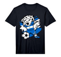 Dabbing Dalmatian Dog Nicaragua T-Shirt - Custom Art Print for Adults - T-Shirt, Sweatshirt, Hoodie