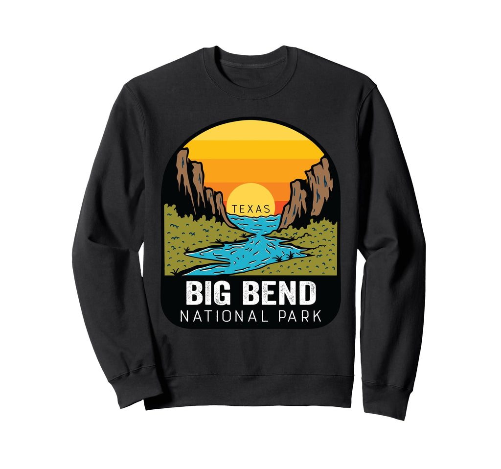 Big Bend National Park Texas National Sweatshirt - Unique Graphic Unisex - T-Shirt, Sweatshirt, Hoodie