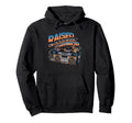 Raised Old School Hip Hop Cassette Graffiti Hoodie - Trendy Graphic Unisex - T-Shirt, Sweatshirt, Hoodie