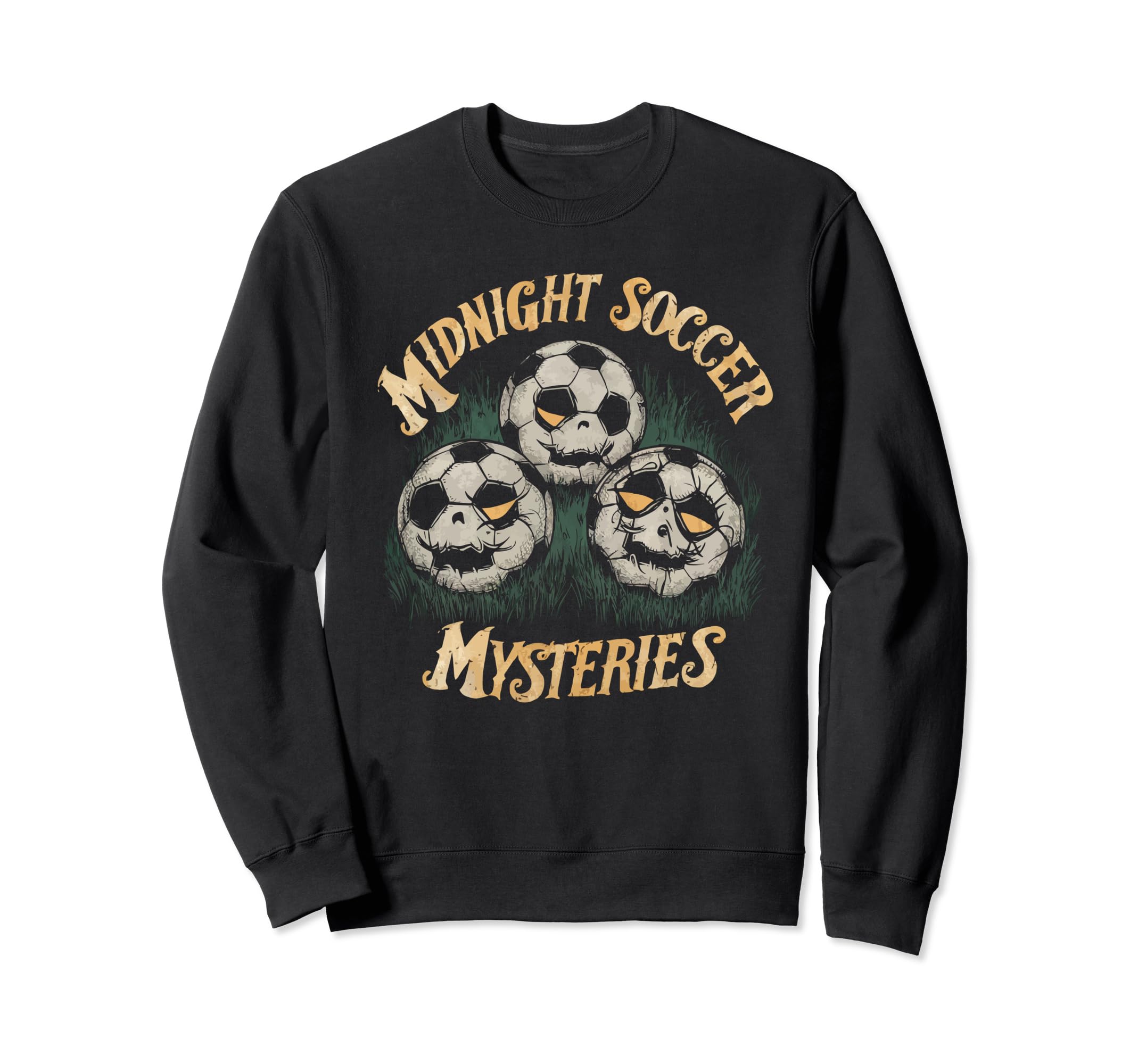 Soccer Halloween Spooky Goalkeeper Sweatshirt - Fun Novelty Design Unisex - T-Shirt, Sweatshirt, Hoodie