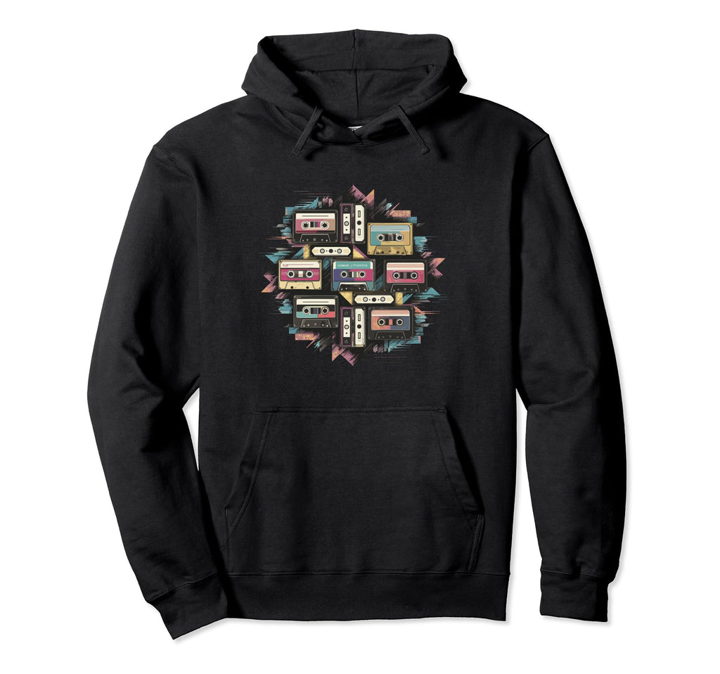 80S Cassette Cassette Tape 80S Fan Hoodie - Streetwear Style Unisex - T-Shirt, Sweatshirt, Hoodie