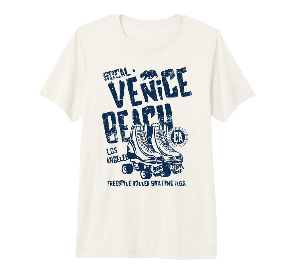 Venice Beach California Roller Skate T-Shirt - Aesthetic Graphic Unisex - T-Shirt, Sweatshirt, Hoodie