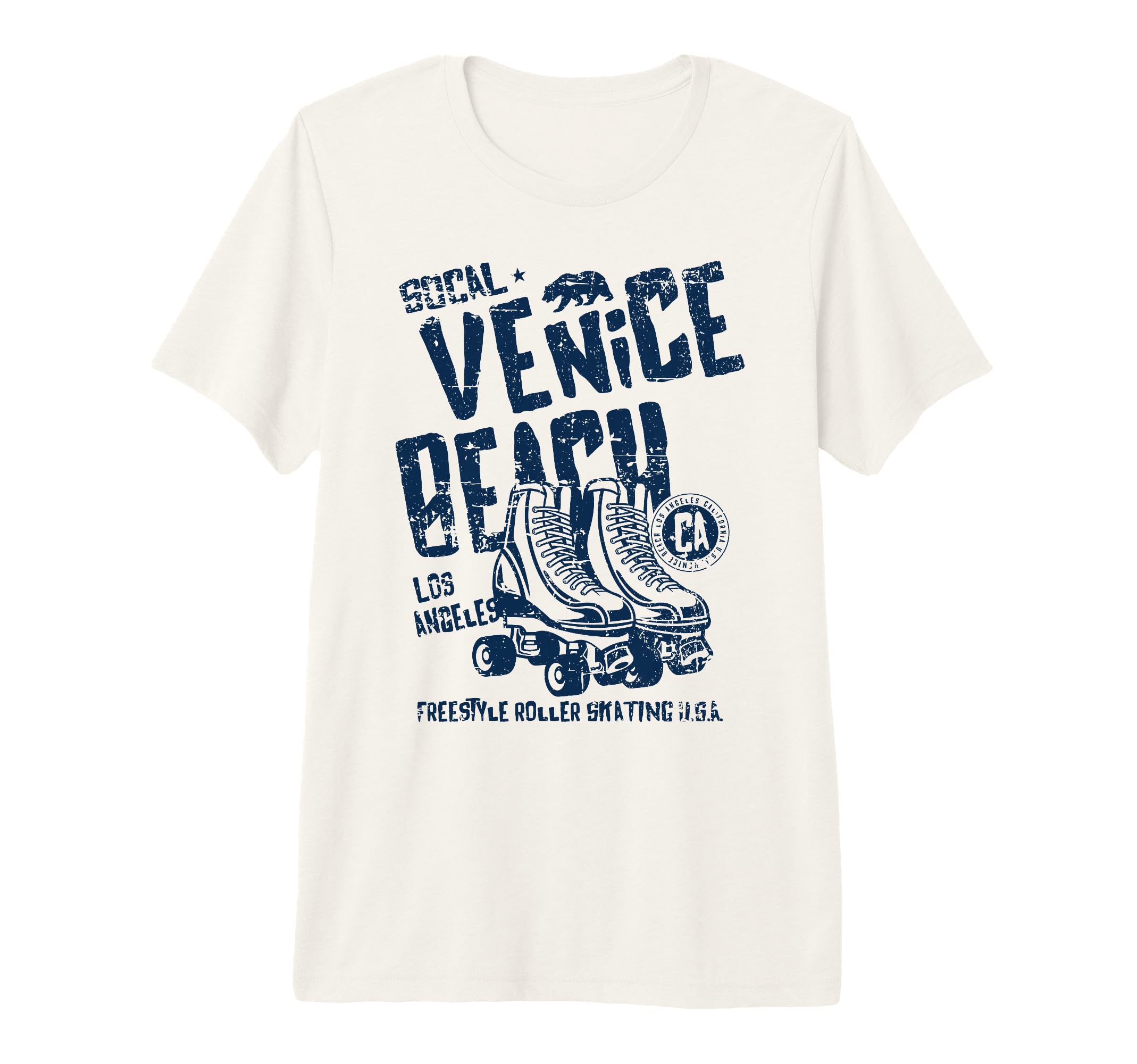 Venice Beach California Roller Skate T-Shirt - Aesthetic Graphic Unisex - T-Shirt, Sweatshirt, Hoodie