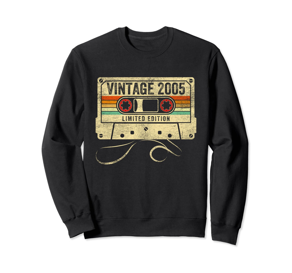 2005 19Th Birthday Cassette Tape 19 Sweatshirt - Unique Graphic for Adults - T-Shirt, Sweatshirt, Hoodie