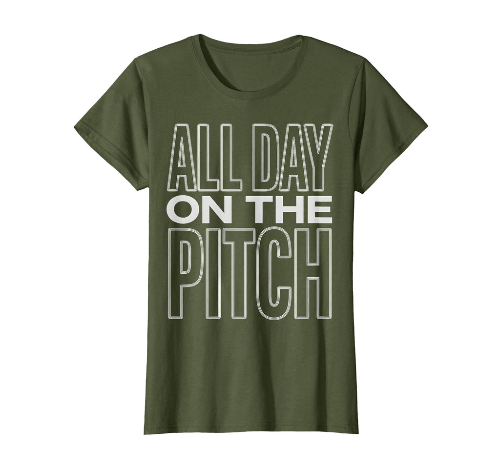 All Day Pitch Soccer Fan T-Shirt - Novelty Apparel for Adults - T-Shirt, Sweatshirt, Hoodie