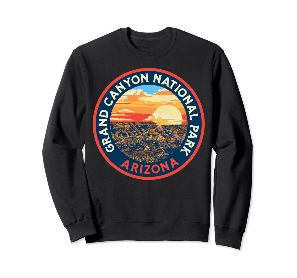 Grand Canyon National Park 80S Sweatshirt - Minimalist Print Unisex - T-Shirt, Sweatshirt, Hoodie