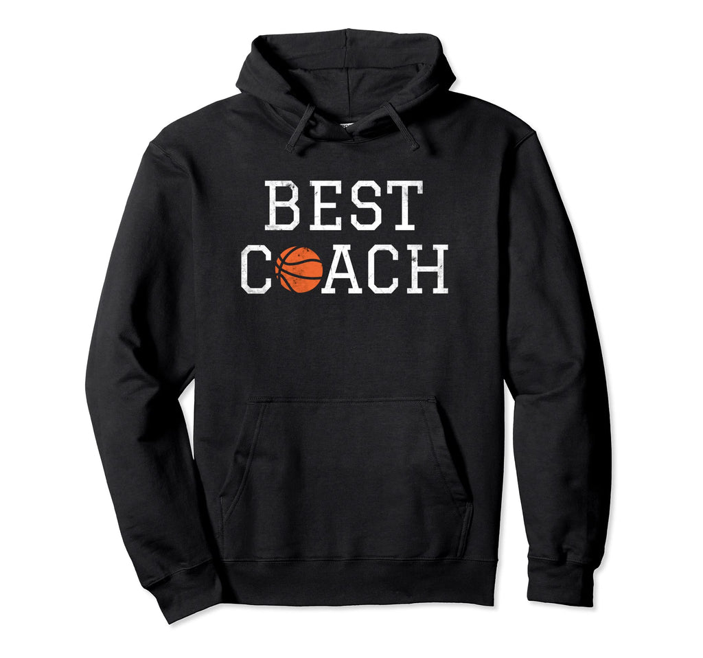 Best Coach Basketball Coaching Hoodie - Minimalist Print Unisex - T-Shirt, Sweatshirt, Hoodie