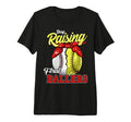 Busy Raising Feral Ballers Baseball T-Shirt - Aesthetic Graphic Unisex - T-Shirt, Sweatshirt, Hoodie