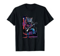 90S Grunge Rock Band Cat T-Shirt - Casual Everyday Wear Unisex - T-Shirt, Sweatshirt, Hoodie