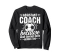 Soccer Assistant Coach Trust Me Sweatshirt - Minimalist Print for Adults - T-Shirt, Sweatshirt, Hoodie